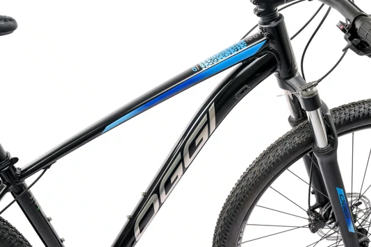 Bicicleta 29 Oggi Big Wheel 7.0 2026 Cues 9v Preto/Azul Tamanho 17