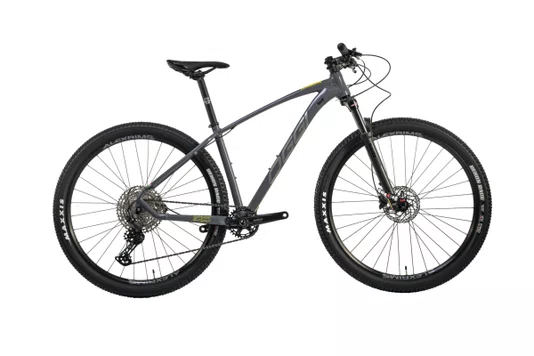 Bicicleta Aro 29 Oggi Big Wheel 7.2 1X12 Deore Graf/Amarelo/Cinza T17 202