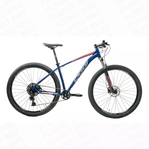 Bicicleta 29 Oggi Big Wheel 7.0 2026 Cues 9v Azul/Vermelho Tamanho 17