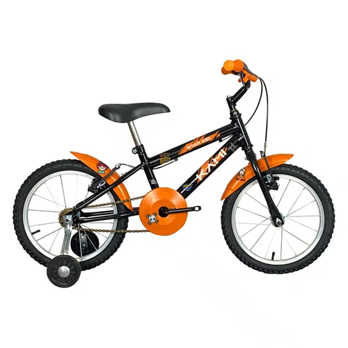 Bicicleta Aro 16 Kami STAR KID Preta Bicicleta Aro 16 Kami STAR KID Preta