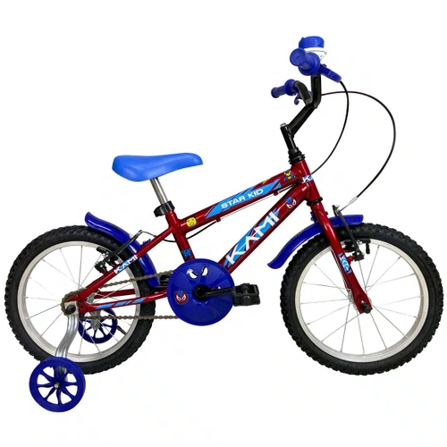 Bicicleta Aro 16 Kami STAR KID Vermelho Bicicleta Aro 16 Kami STAR KID Vermelho