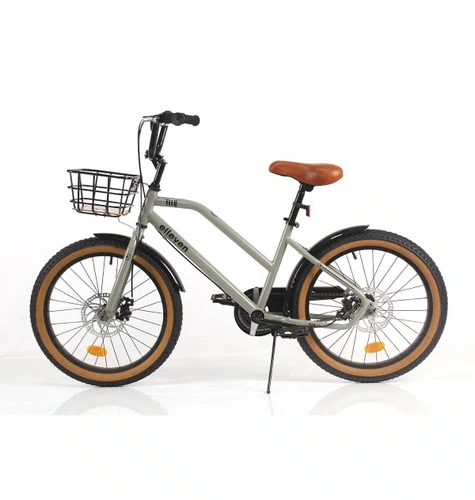 Bicicleta aro 20 Elleven Elly Urban Cinza/Preto