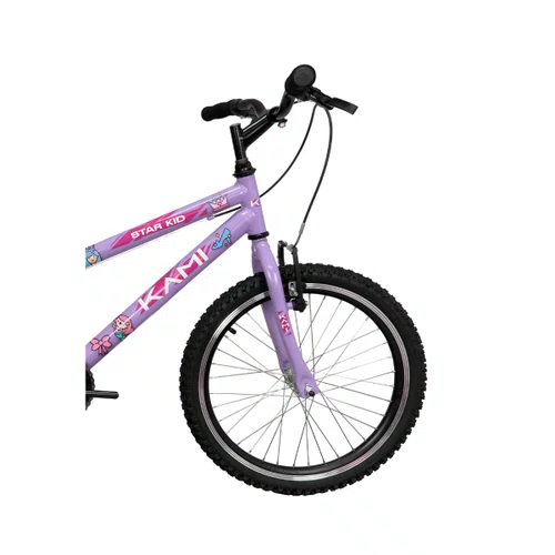 Bicicleta Aro 20 Kami STAR KID Lilas
