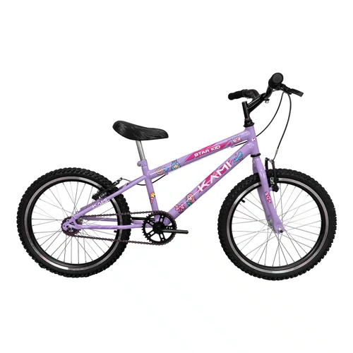 Bicicleta Aro 20 Kami STAR KID Lilas Bicicleta Aro 20 Kami STAR KID Lilas