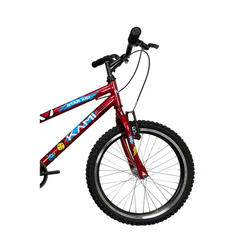 Bicicleta Aro 20 Kami STAR KID Vermelho