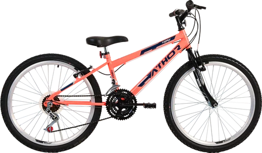 Bicicleta aro 24 Athor Legacy Vermelho Bicicleta aro 24 Athor Legacy Vermelho