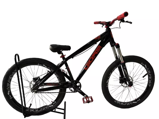 Bicicleta Aro 26 Gios 4Trix Preto/Vermelho Bicicleta Aro 26 Gios 4Trix Preto/Vermelho