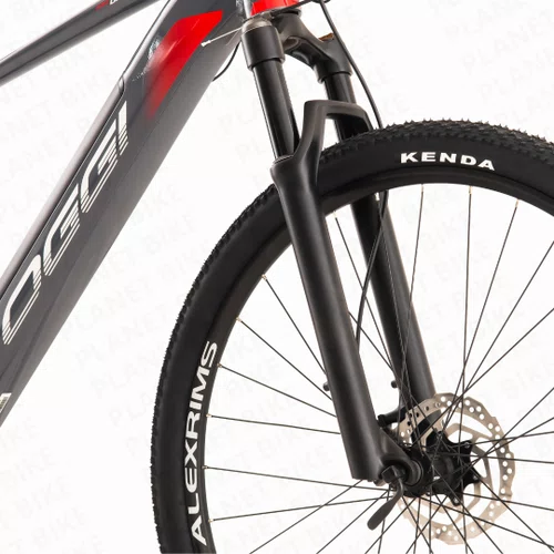 Bicicleta Eletrica Aro 29 Big Wheel 8.0 Acera 8v Cinza/Vermelho M