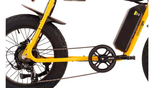 Bicicleta Elétrica Streetgo S12 750w 7v Tourney Amarelo