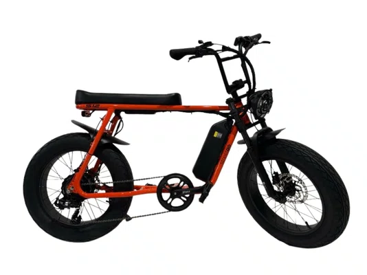 Bicicleta Eletrica StreetGO S12 Shimano 7v Laranja/Preto Bicicleta Eletrica StreetGO S12 Shimano 7v Laranja/Preto