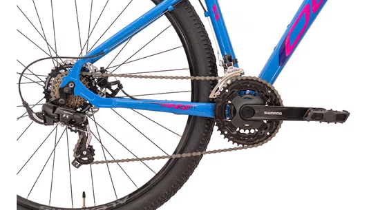 Bicicleta Oggi 29 Float Sport 21v Tourney Az/Rosa/Roxo T17
