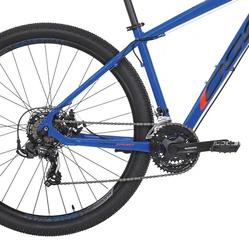 Bicicleta Oggi 29 Hacker Sport 21v Tourney Az/Vrm/Pt T17