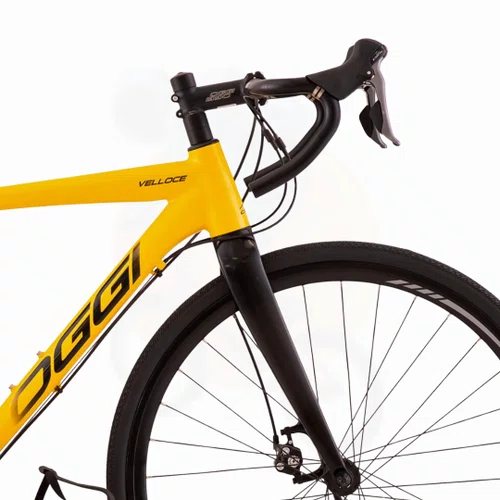 Bicicleta Oggi 700 Velloce Claris 16v Amarelo/Preto L