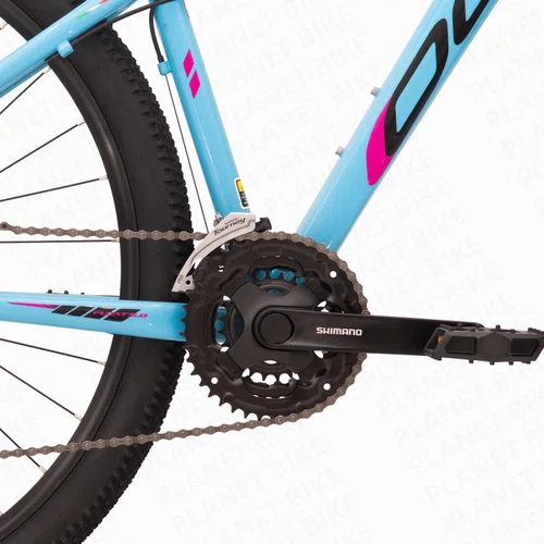Bicicleta Oggi Aro 29 Float 5.0 HDS 1X8 Essa Azul/Preto/Rosa T15,5 2025