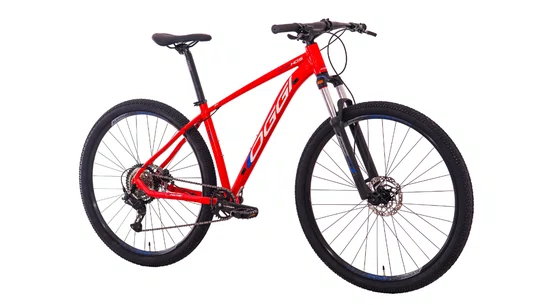 Bicicleta Oggi 29 Hacker HDS 8V Essa Vrm/Brc/azul T17