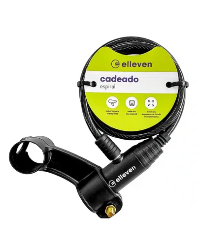 Cadeado 1m X 12mm Chave Elleven