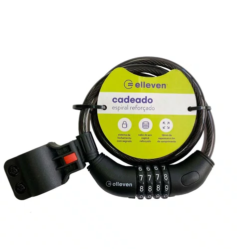 Cadeado 1m X 12mm Segredo Elleven