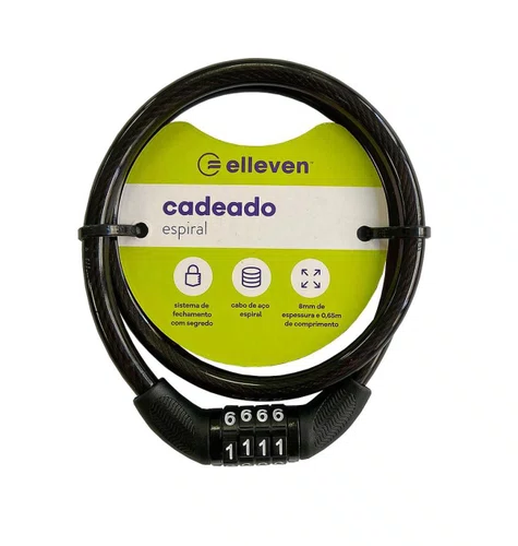 Cadeado 65cm X 8mm Segredo Elleven Cadeado 65cm X 8mm Segredo Elleven