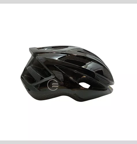 Capacete  Adulto InMode Race Elleven Preto/Cinza M 53/57
