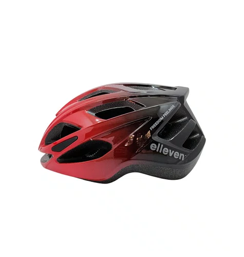 Capacete  Adulto InMode Race Elleven Preto/Vermelho L 57/62