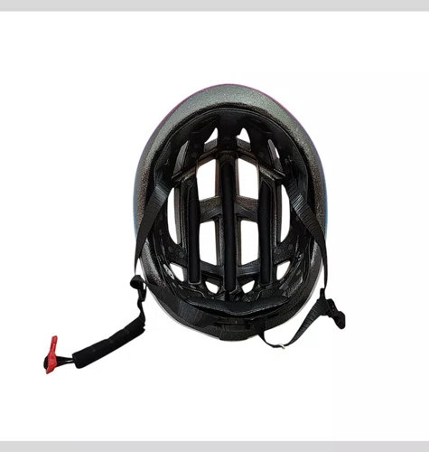 Capacete  Adulto Inmode Race Elleven Roxo/Azul/Cinza L 57/62