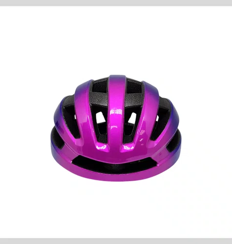 Capacete  Adulto Inmode Race Elleven Roxo/Azul/Cinza L 57/62