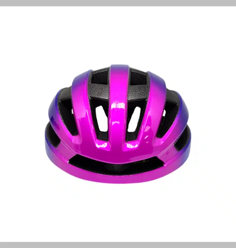 Capacete  Adulto Inmode Race Elleven Roxo/Azul/Cinza M 53/57