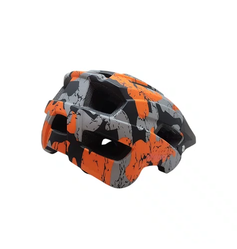 Capacete Elleven Trail InMode Laranja Camuflado