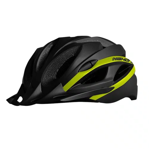 Capacete MTB High One Preto/Amarelo Tam: M