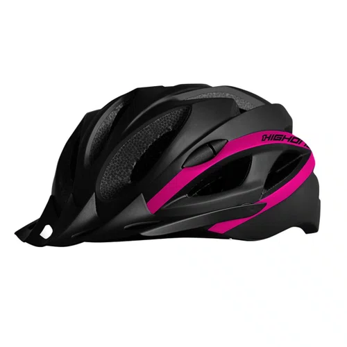 Capacete MTB High One Preto/Rosa Tam: M