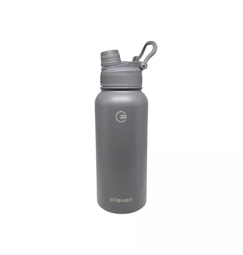 GARRAFA ELLEVEN TERMICA PREMIUM INOX 1000ML MULTI BICO CINZA GARRAFA ELLEVEN TERMICA PREMIUM INOX 1000ML MULTI BICO CINZA