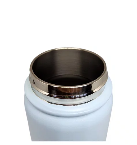 GARRAFA ELLEVEN TERMICA PREMIUM INOX 650ML MULTI BICO AZUL