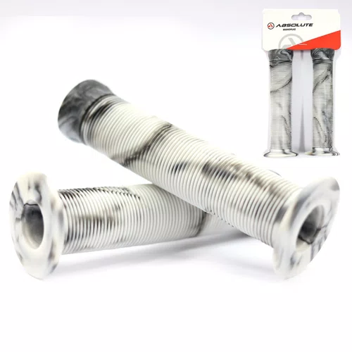 Manopla Absolute BMX3 Branco/Preto