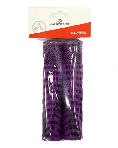 Manopla Absolute BMX3 Roxo/Preto