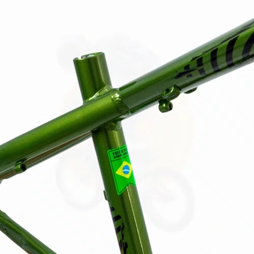 QUADRO HUPI NAJA V10 VERDE GANCHEIRA HORIZONTAL