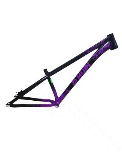 QUADRO HUPI STRIP PRETO/ROXO GANCHEIRA HORIZONTAL