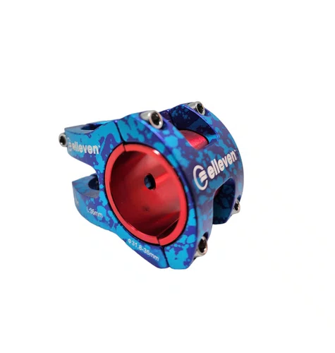 Suporte Guidão Elleven Azul/Roxo 31,8mm Suporte Guidão Elleven Azul/Roxo 31,8mm