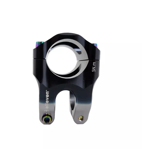 Suporte Guidão Elleven Preto/Prata 31,8mm