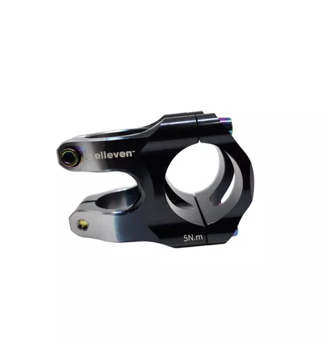Suporte Guidão Elleven Preto/Prata 31,8mm