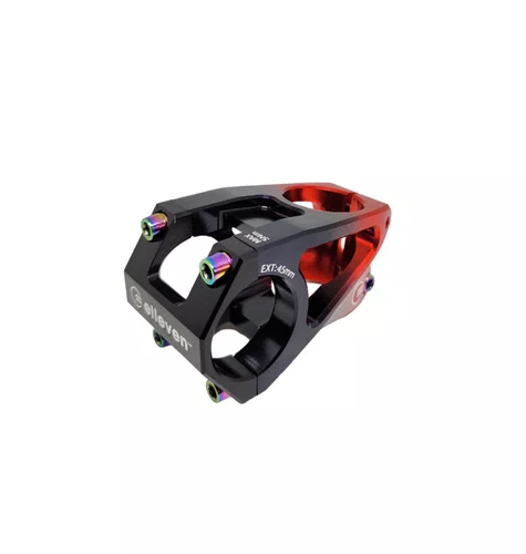Suporte Guidão Elleven Preto/Vermelho 31,8mm