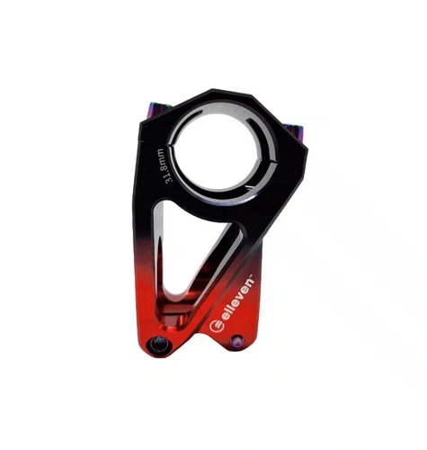 Suporte Guidão Elleven Preto/Vermelho 31,8mm