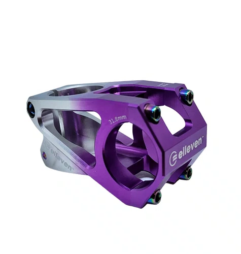 Suporte Guidão Elleven Roxo/Prata 31,8mm Suporte Guidão Elleven Roxo/Prata 31,8mm