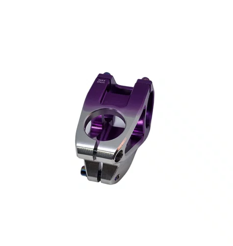 Suporte Guidão Elleven Roxo/Prata 31,8mm