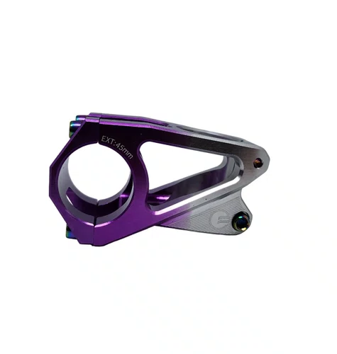 Suporte Guidão Elleven Roxo/Prata 31,8mm