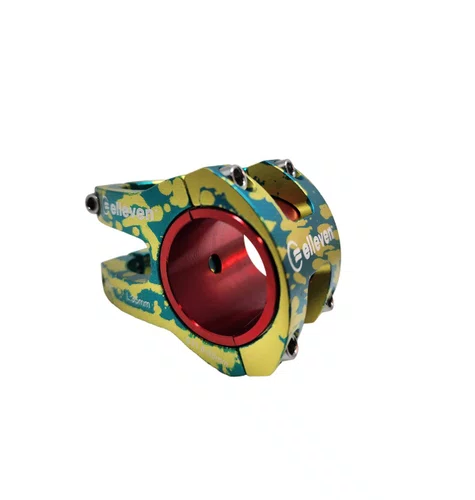 Suporte Guidão Elleven Verde/Dourado 31,8mm Suporte Guidão Elleven Verde/Dourado 31,8mm