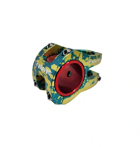 Suporte Guidão Elleven Verde/Dourado 31,8mm