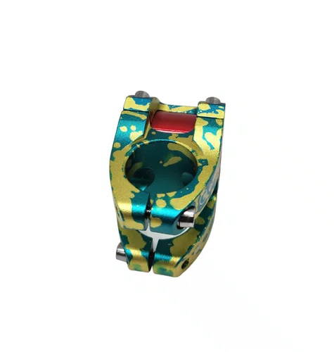 Suporte Guidão Elleven Verde/Dourado 31,8mm