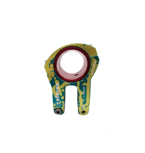 Suporte Guidão Elleven Verde/Dourado 31,8mm