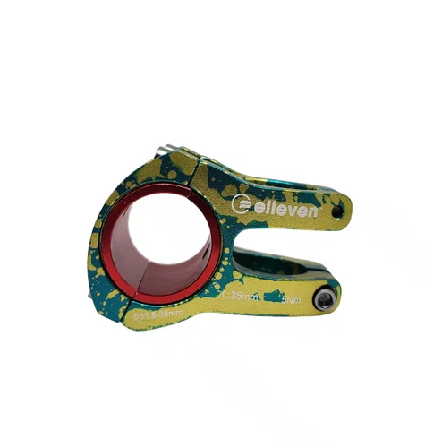 Suporte Guidão Elleven Verde/Dourado 31,8mm