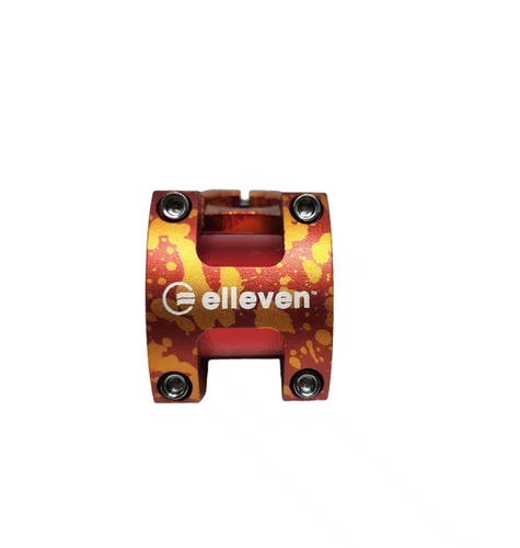 Suporte Guidão Elleven Vermelho/Dourado 31,8mm